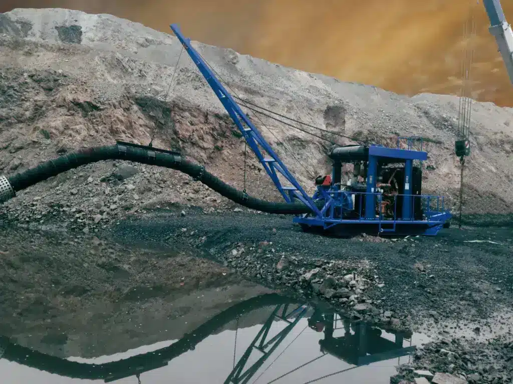 Droog-zelfaanzuigende pompen in bedrijf